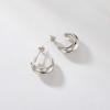 imageSWEETV 925 Sterling Silver Small Hoop Earrings 10mm Tiny Hoop Earrings for Women Hypoallergenic Sleeper HoopsSilverOpen Hoops
