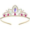 imageSWEETV Princess Tiara for Little GirlsTiara Crown Headband Birthday Party Prom Costume Accessories Gift Toddler Kids Baby01RapunzelMulticolored