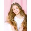 imageSWEETV Princess Tiara for Little GirlsTiara Crown Headband Birthday Party Prom Costume Accessories Gift Toddler Kids Baby01RapunzelMulticolored
