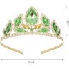 imageSWEETV Princess Tiara for Little GirlsTiara Crown Headband Birthday Party Prom Costume Accessories Gift Toddler Kids Baby03Tiana