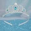 imageSWEETV Princess Tiara for Little GirlsTiara Crown Headband Birthday Party Prom Costume Accessories Gift Toddler Kids Baby06Cinderella