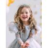 imageSWEETV Princess Tiara for Little GirlsTiara Crown Headband Birthday Party Prom Costume Accessories Gift Toddler Kids Baby06Cinderella