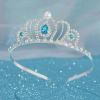 imageSWEETV Princess Tiara for Little GirlsTiara Crown Headband Birthday Party Prom Costume Accessories Gift Toddler Kids Baby06Cinderella