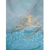 imageSWEETV Unicorn Princess Tiaras for Girls Crystal Kids Crown Headband Birthday Party Hats Halloween Costume Hair Accessories02Gold