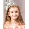 imageSWEETV Unicorn Princess Tiaras for Girls Crystal Kids Crown Headband Birthday Party Hats Halloween Costume Hair Accessories02Silver