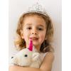 imageSWEETV Unicorn Princess Tiaras for Girls Crystal Kids Crown Headband Birthday Party Hats Halloween Costume Hair Accessories02Silver