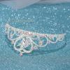 imageSWEETV Unicorn Princess Tiaras for Girls Crystal Kids Crown Headband Birthday Party Hats Halloween Costume Hair AccessoriesSilver