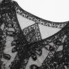imageSWEETV Womens 1920s Shawl WrapsSequin Beaded Flapper Evening Shawls for women formalPartyWeddingFormalHarlem nightBlack 4