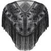 imageSWEETV Womens 1920s Shawl WrapsSequin Beaded Flapper Evening Shawls for women formalPartyWeddingFormalHarlem nightBlack 4