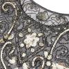 imageSWEETV Womens 1920s Shawl WrapsSequin Beaded Flapper Evening Shawls for women formalPartyWeddingFormalHarlem nightBlack Gold 3