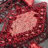 imageSWEETV Womens 1920s Shawl WrapsSequin Beaded Flapper Evening Shawls for women formalPartyWeddingFormalHarlem nightBlack Red