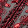 imageSWEETV Womens 1920s Shawl WrapsSequin Beaded Flapper Evening Shawls for women formalPartyWeddingFormalHarlem nightBlack Red