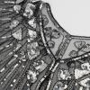 imageSWEETV Womens 1920s Shawl WrapsSequin Beaded Flapper Evening Shawls for women formalPartyWeddingFormalHarlem nightBlack Silver