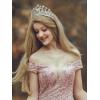 imageSWEETV Crowns for Women Crystal Bubble Tiara Witch Bubble Crown Bride Royal Queen Headband Princess Headpieces for Women Cosplay Prom Birthday Party CrownsSilver