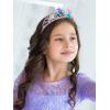 imageSWEETV Mermaid Crown Princess Tiaras for Girls Little Mermaid Kids Tiara Headband for Birthday Cosplay Party Gift