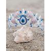 imageSWEETV Mermaid Crown Princess Tiaras for Women Shell Little Mermaid Crowns for Birthday Cosplay Party Gift Conch Fantasia for Ages 15