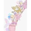 imageSWEETV Mermaid Princess Tiara for Little girls Girls Princess Crystal Tiara Crown Headband Birthday Party Prom Costume Cosplay Accessories Gift HalloweenHairpiece for Girls Toddler Kids BabyPink01Pink