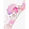 imageSWEETV Mermaid Princess Tiara for Little girls Girls Princess Crystal Tiara Crown Headband Birthday Party Prom Costume Cosplay Accessories Gift HalloweenHairpiece for Girls Toddler Kids BabyPink02Pink