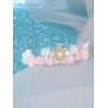 imageSWEETV Mermaid Princess Tiara for Little girls Girls Princess Crystal Tiara Crown Headband Birthday Party Prom Costume Cosplay Accessories Gift HalloweenHairpiece for Girls Toddler Kids BabyPink01Pink