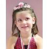 imageSWEETV Mermaid Princess Tiara for Little girls Girls Princess Crystal Tiara Crown Headband Birthday Party Prom Costume Cosplay Accessories Gift HalloweenHairpiece for Girls Toddler Kids BabyPink02Pink