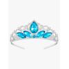 imageSWEETV Princess Tiara for Little Girls Kids Birthday Tiara Headband Flower Girls Crown Diadem Crystal Cosplay Dress up Halloween Costume Hair Accessories 81 BlueSilver