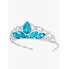 imageSWEETV Princess Tiara for Little Girls Kids Birthday Tiara Headband Flower Girls Crown Diadem Crystal Cosplay Dress up Halloween Costume Hair Accessories 81 BlueSilver