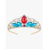 imageSWEETV Princess Tiara for Little Girls Kids Birthday Tiara Headband Flower Girls Crown Diadem Crystal Cosplay Dress up Halloween Costume Hair Accessories 81 MulticolorGold