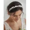 imageSWEETV Rhineshtone Bridal Headband for Wedding Tiara for Bride Headpiece wedding Hair Accessories for Women Girl