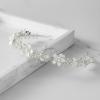 imageSWEETV Rhinestone Bridal Headband Silver Wedding Headpiece for Bride Crystal bridal hair pieces for Wedding Hair Accessories for Women Girl