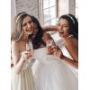 imageSWEETV Rhinestone Bridal Headband Silver Wedding Headpiece for Bride Crystal bridal hair pieces for Wedding Hair Accessories for Women Girl