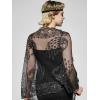 imageSWEETV Womens 1920s Long Shawl WrapsSequin Flapper Evening Shawls for women formalPartyWeddingFormalHarlem nightBlack 3