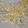 imageSWEETV Womens 1920s Long Shawl WrapsSequin Flapper Evening Shawls for women formalPartyWeddingFormalHarlem nightBlack Gold