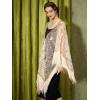 imageSWEETV Womens 1920s Long Shawl WrapsSequin Flapper Evening Shawls for women formalPartyWeddingFormalHarlem nightChampagne