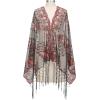 imageSWEETV Womens 1920s Long Shawl WrapsSequin Flapper Evening Shawls for women formalPartyWeddingFormalHarlem nightRed