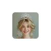 imageSWEETV Crowns for Women Crystal Bubble Tiara Witch Bubble Crown Bride Royal Queen Headband Princess Headpieces for Women Cosplay Prom Birthday Party CrownsSilver