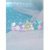 imageSWEETV Mermaid Princess Tiara for Little girls Girls Princess Crystal Tiara Crown Headband Birthday Party Prom Costume Cosplay Accessories Gift HalloweenHairpiece for Girls Toddler Kids BabyPurple