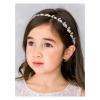 imageSWEETV Silver Flower Girl Headpiece for Wedding Crystal Baby Girl Headband Flower Crown Communion Hair Accessories for Birthday Photography01Silver