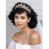 imageSWEETV Princess Tiaras and Crowns for WomenGirlsand Brides Perfect for WeddingBirthday PartyPageantsQuinceanerasPromsPhotoshoots and Special Costume Hair Styling AccessoriesGoldPink