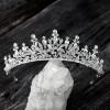 imageSWEETV Princess Tiaras and Crowns for WomenGirlsand Brides Perfect for WeddingBirthday PartyPageantsQuinceanerasPromsPhotoshoots and Special Costume Hair Styling AccessoriesSilver