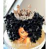 imageSWEETV Rose Gold Queen Crown for Women Baroque Crown for Cake Topper Costume Accessories for Wedding Brithday Party Babyshower Pageant4 Rose Gold