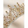 imageSWEETV Tiara Crown for Women Girls Wedding Tiara for Bride Princess Hair Accessories for Birthday Prom Party Quinceanera