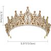 imageSWEETV Tiara Crown for Women Girls Wedding Tiara for Bride Princess Hair Accessories for Birthday Prom Party Quinceanera