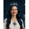 imageSWEETV Celestial Witch Crown for Women Gothic Queen Crowns Womens Dark Tiara Headband Tiaras for Cosplay Headpiece Hair Accessory for Halloween Prom Cosplay Coven LegacyStella Prophecy