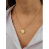 imageInitial Seashell Necklace for Women 14k Gold Plated Trendy Dianty Necklace for Summer Vacation Beach Womens Jewelry GiftLetter J