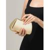 imageDressy Clutch Purses for Women Formal PU Leather Bags Evening Clutch Handbag for Weddings Proms and PartiesGold