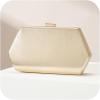 imageEvening Clutch Purses for Women Formal PU Leather Handbag with Chain Strap for Weddings Proms and PartiesGold