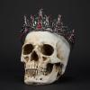 imageSWEETV Halloween Crown  Vines of the Underworld Black Gothic Tiara for Women ampamp Girls Baroque Crown for Costume PartyMidnight Vine