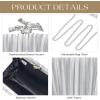 imageClutch Purses for Women EveningWedding Chic Woven Bag Formal PU Leather Purse Designer Handbags for WomenSilversatin