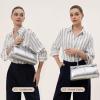 imageClutch Purses for Women Soft PU Leather Handbag Top Handle Satchel Tote and Shoulder Bags for WorkV1 Underarmbrown