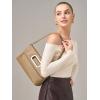 imageStylish Clutch Purses for Women Leather Crossbody Purse with Handle Shoulder Bags for Evening Formal Work CasualEtoupe